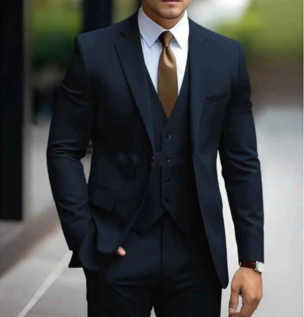 SLIM FIT GARNITUR MĘSKI