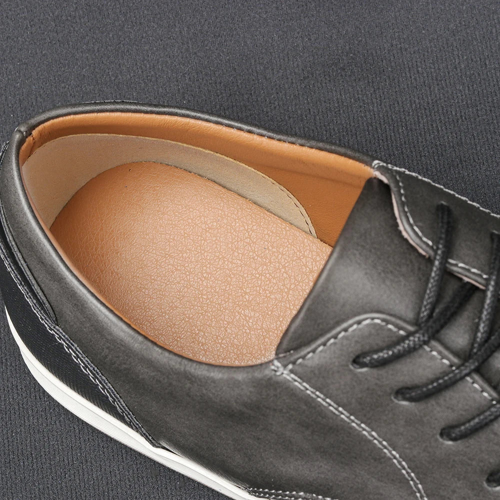 SKÓRZANE SNEAKERSY