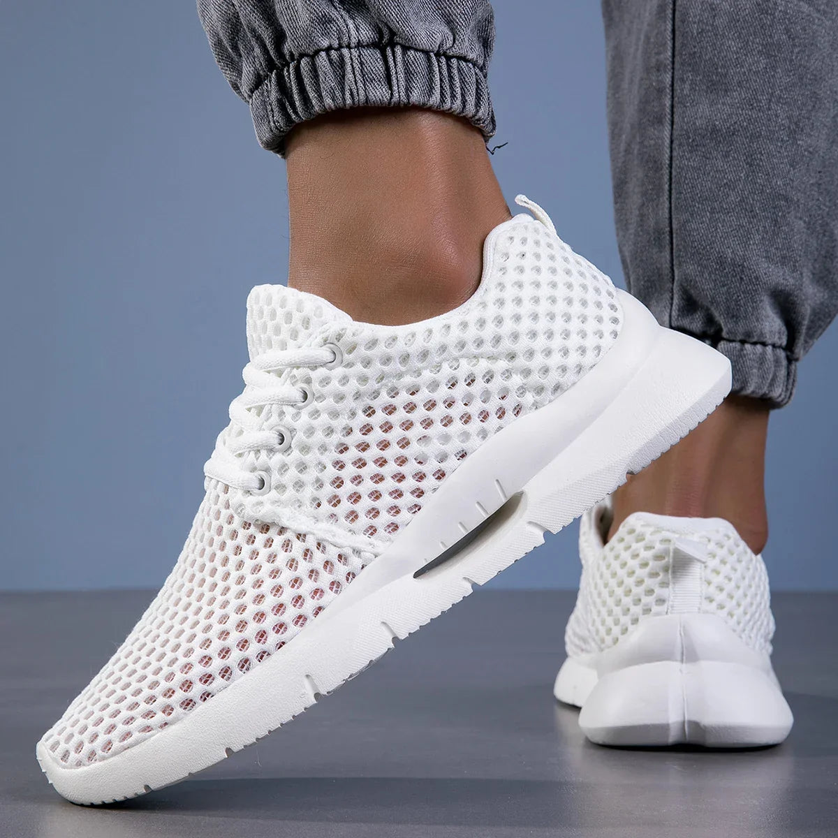 MĘSKIE SNEAKERSY SIATECZKOWE DO CHODZENIA