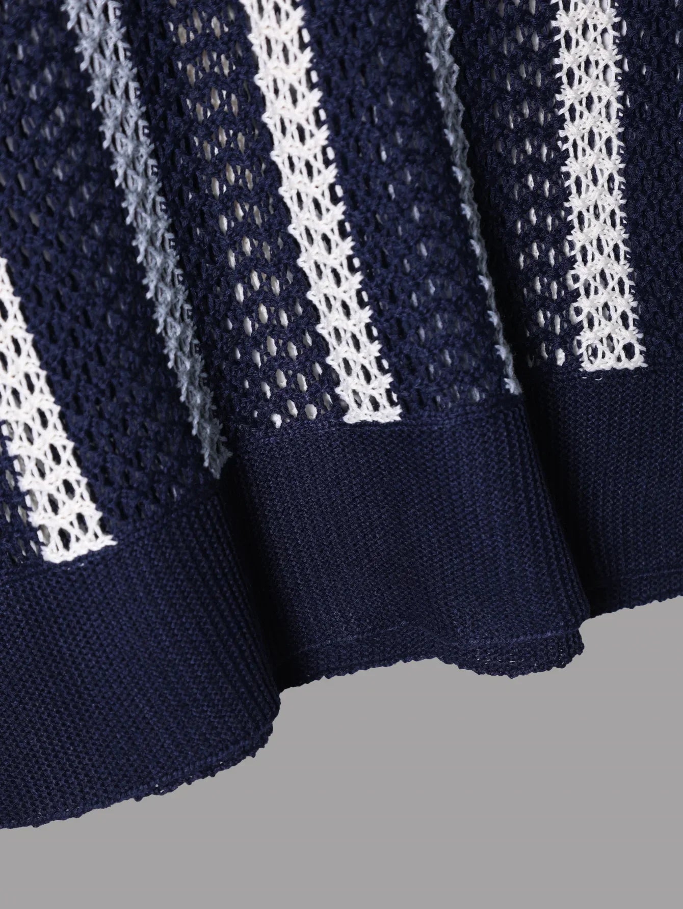 COLLARED KNIT POLO FOR MEN