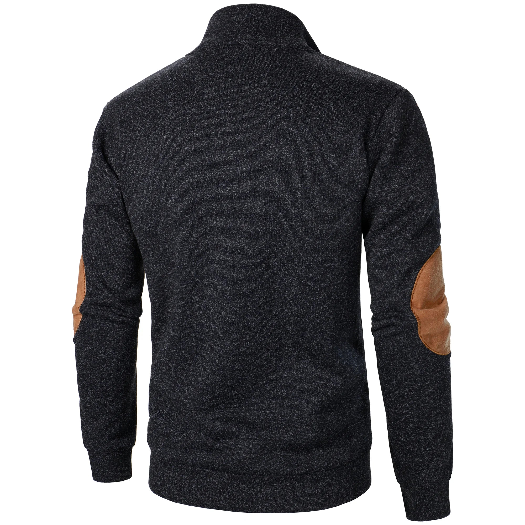 BLUZA MĘSKA Z KRÓTKIM ZAMKIEM