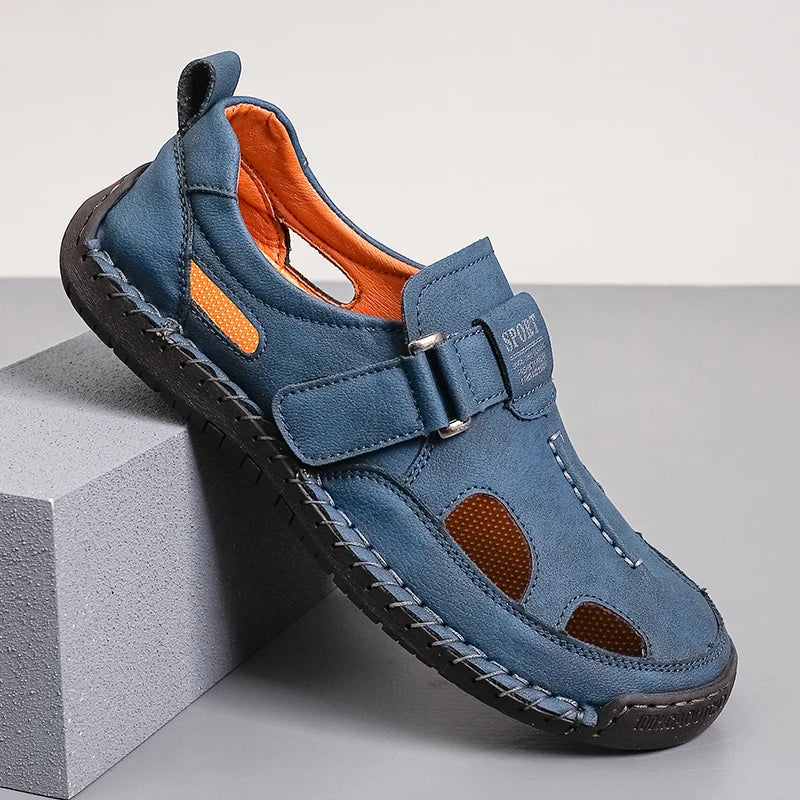 MĘSKIE LETNIE BUTY Z KLAMRAMI