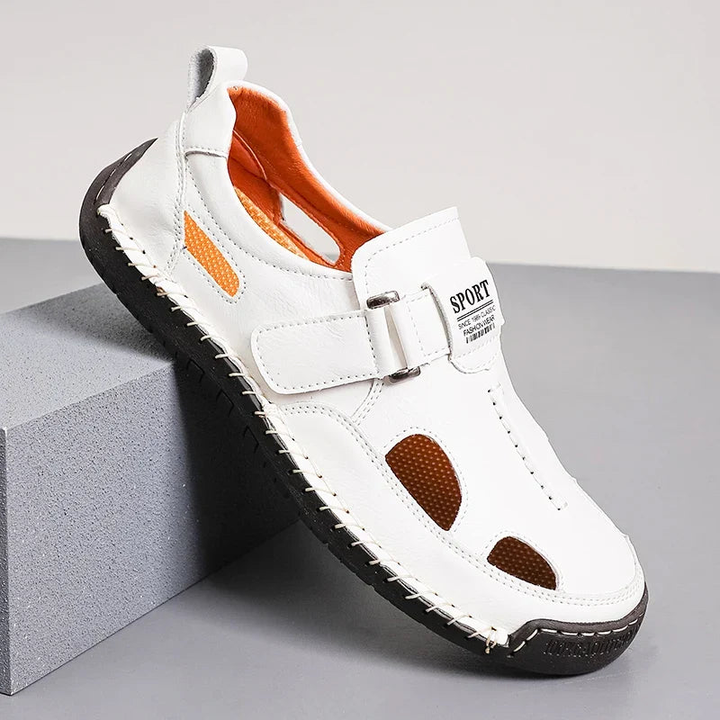 MĘSKIE LETNIE BUTY Z KLAMRAMI