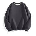 Men's Solid Pullover Streetwear Hoodie, Spring/Autumn Sweatshirt
