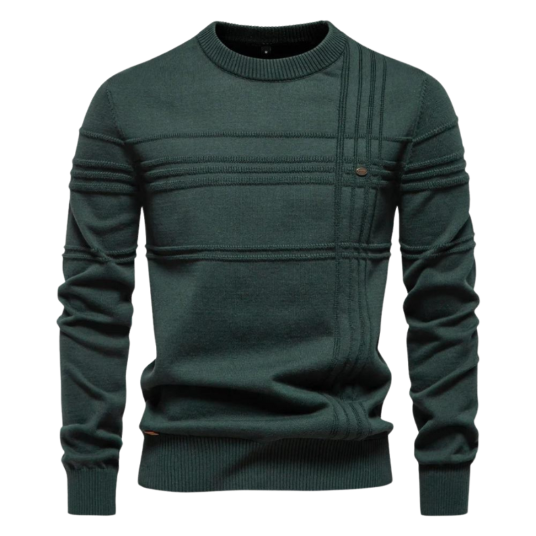 MĘSKI SWETER W PASKI