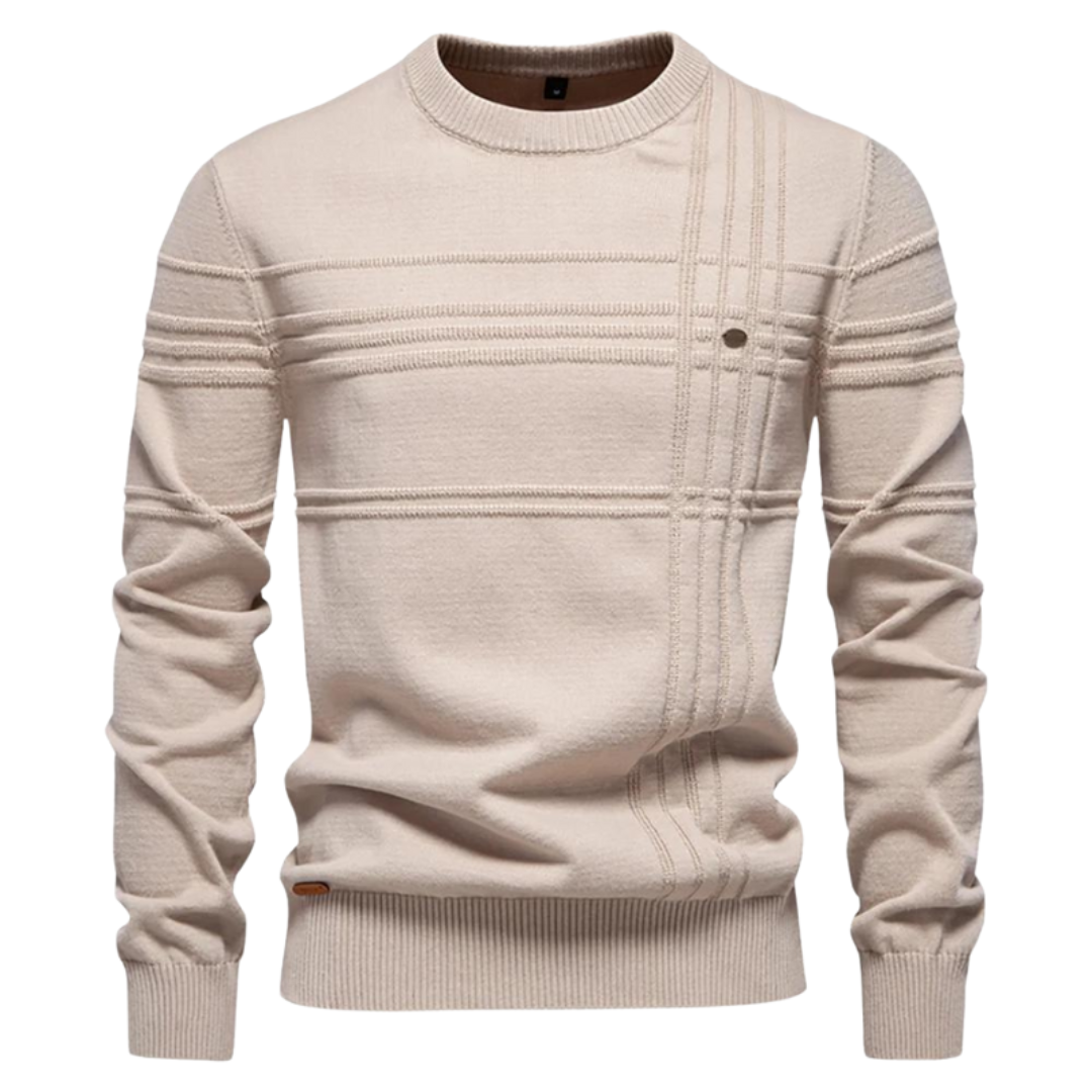 MĘSKI SWETER W PASKI