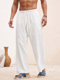 SOLID COLOUR TROUSERS FOR MEN