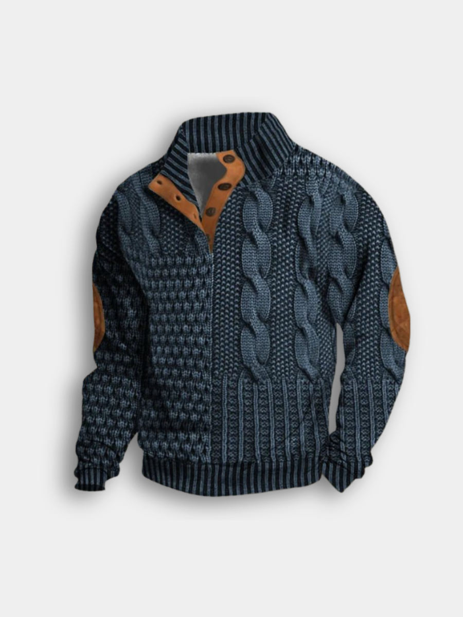 CIEPŁY I ELEGANCKI SWETER MĘSKI