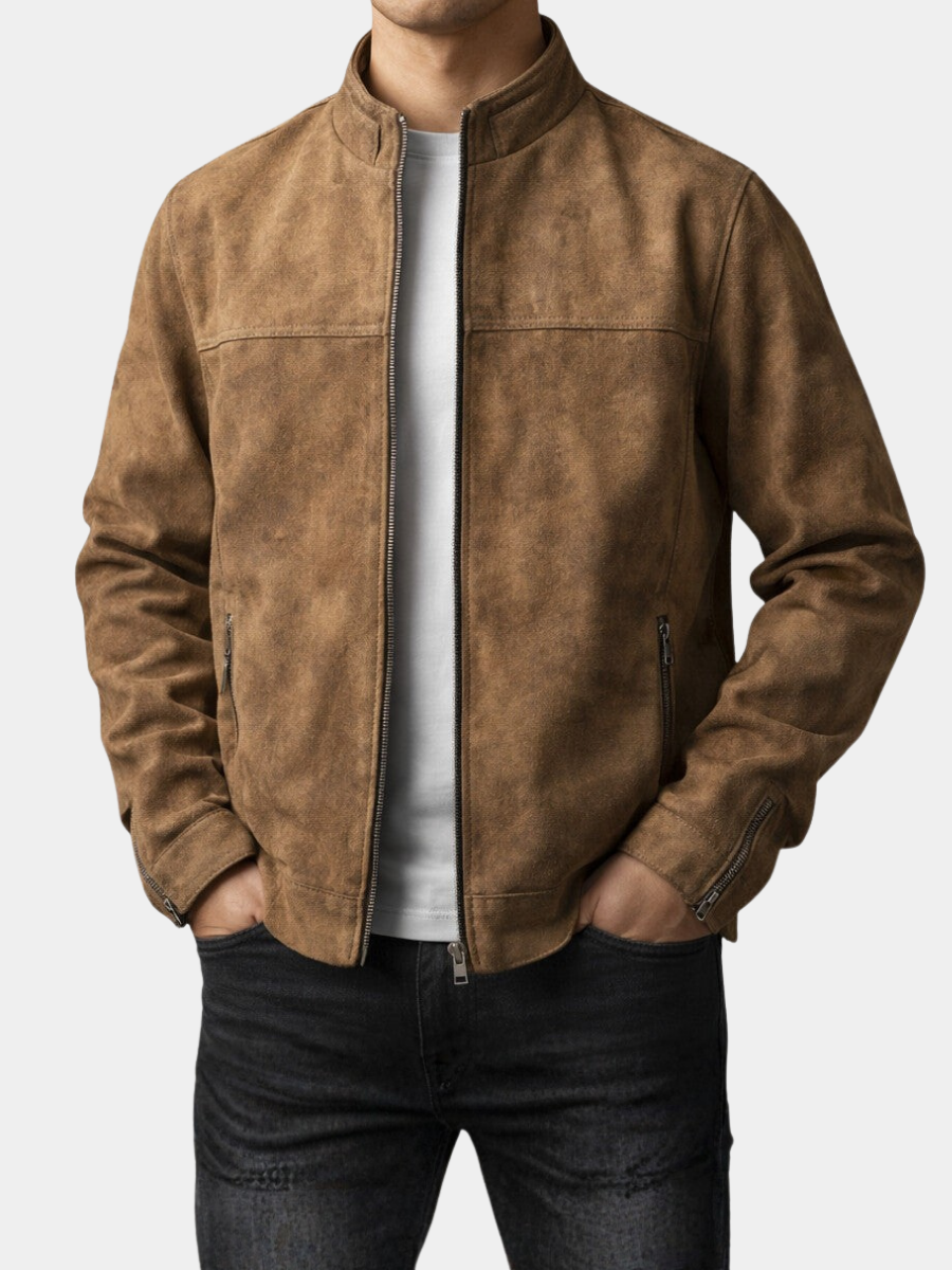 MĘSKA KURTKA MOTOCYKLOWA SLIM FIT
