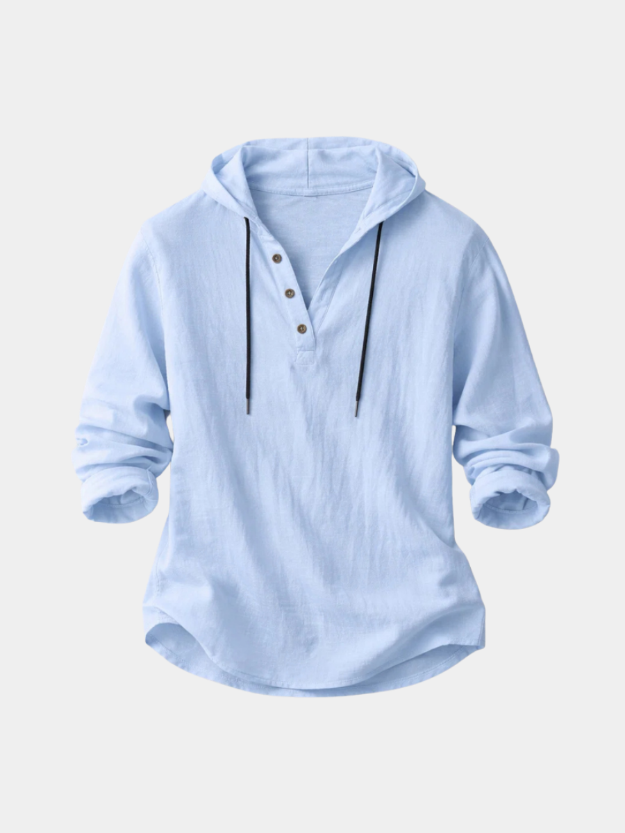 ELEGANCKA BLUZA Z KAPTUREM DLA MĘŻCZYZN