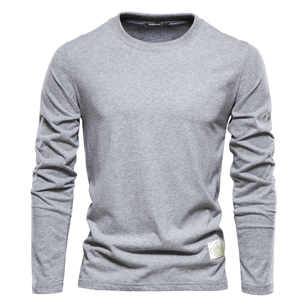 MĘSKI T-SHIRT Z DŁUGIM RĘKAWEM