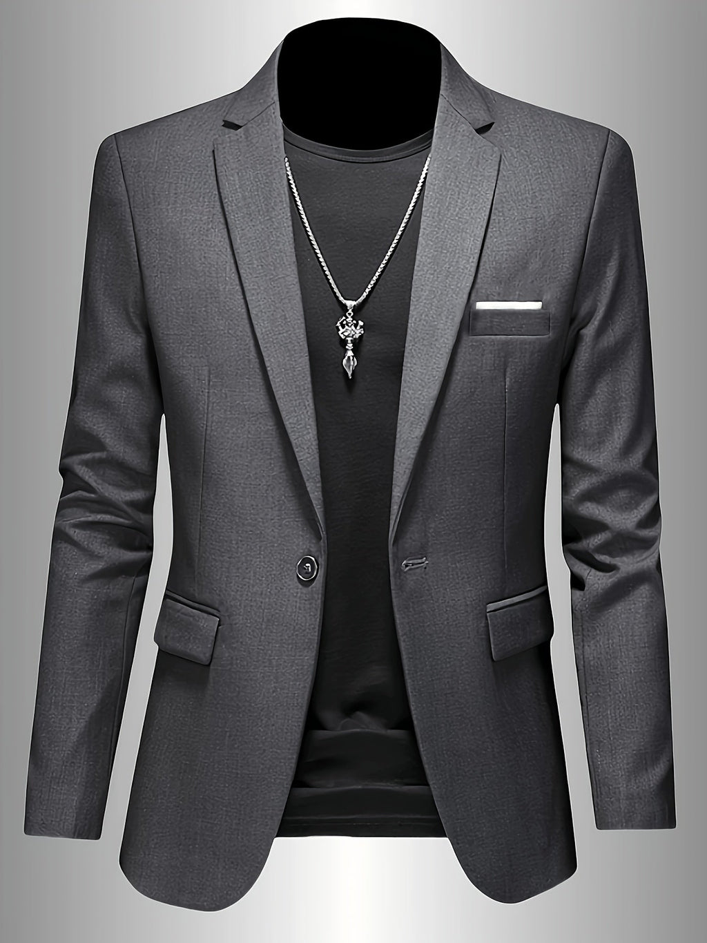 MARYNARKA GARNITUROWA SLIM FIT DLA MĘŻCZYZN