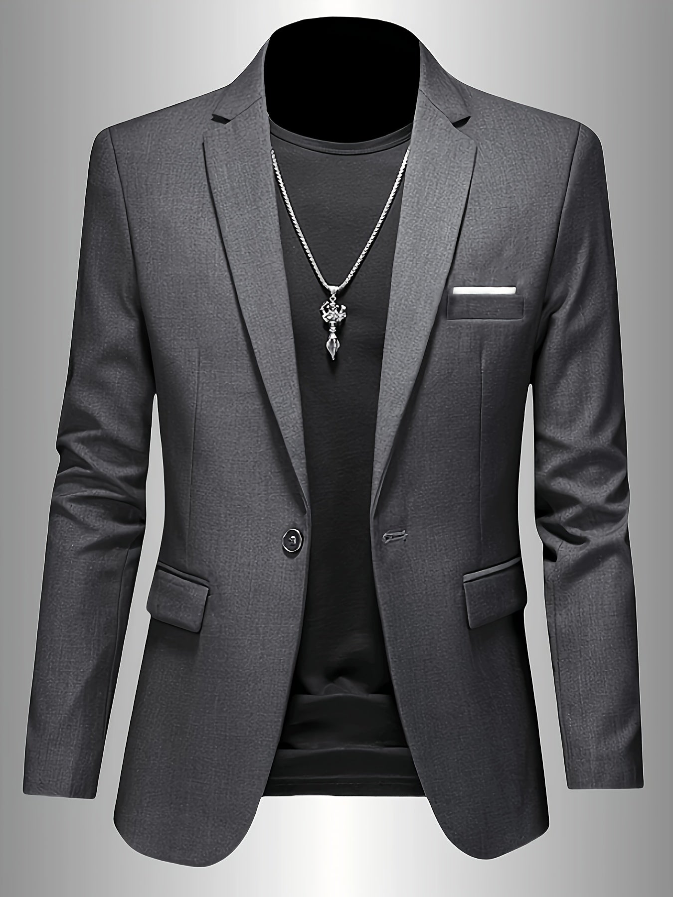 MARYNARKA GARNITUROWA SLIM FIT DLA MĘŻCZYZN