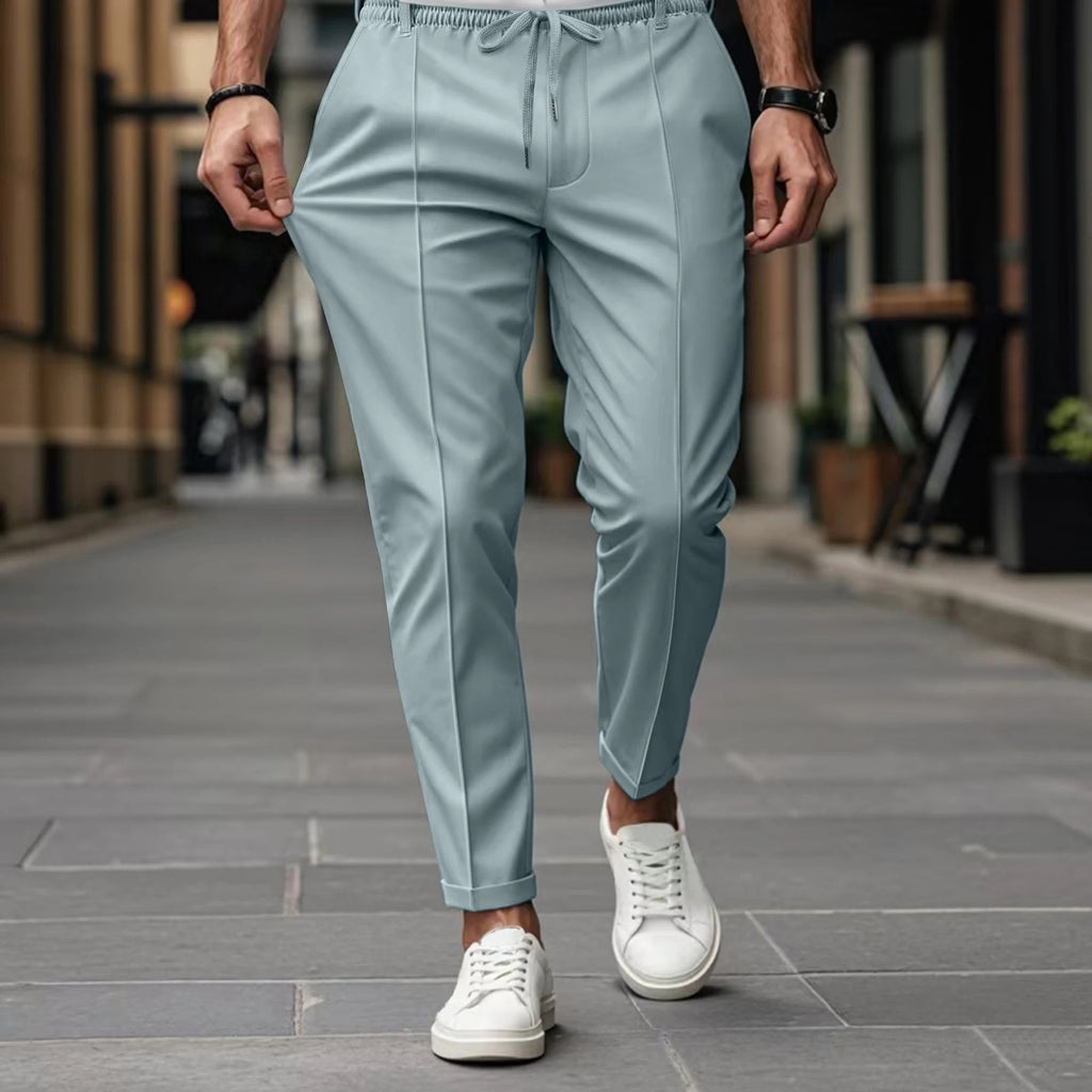 RELAXED FIT TROUSERS FOR MEN