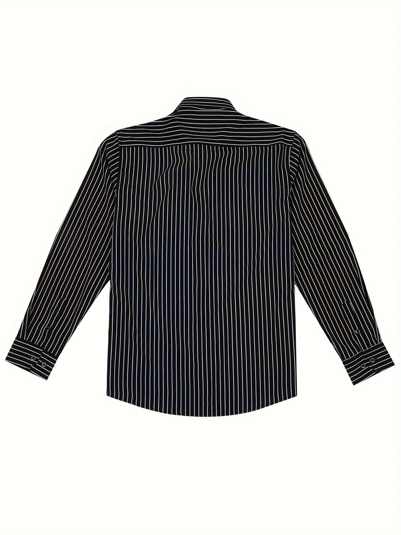 Koszula męska w paski slim fit