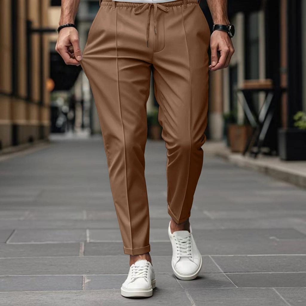 RELAXED FIT TROUSERS FOR MEN
