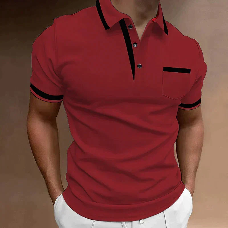 ELEGANCKA KOSZULKA POLO MĘSKA