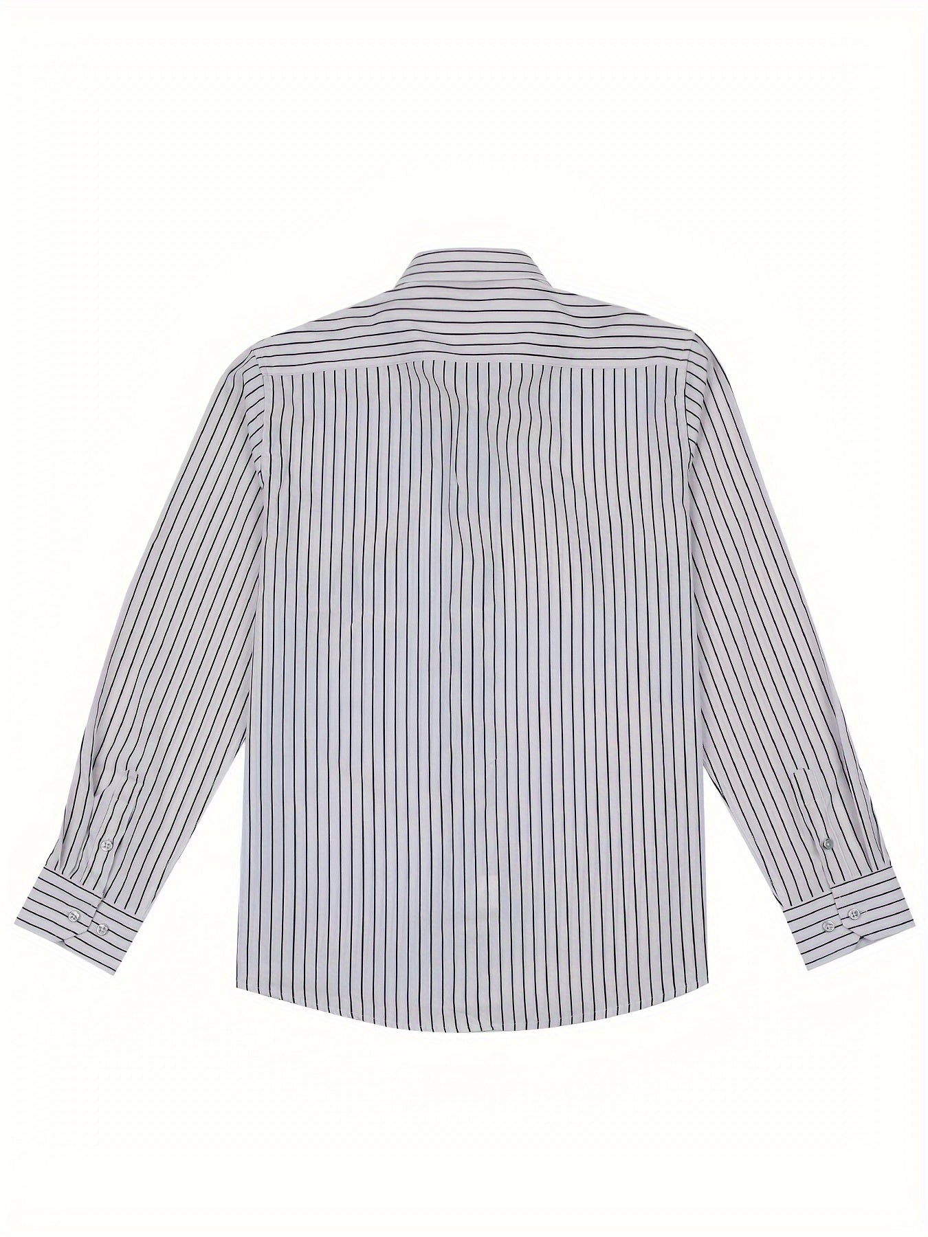 Koszula męska w paski slim fit