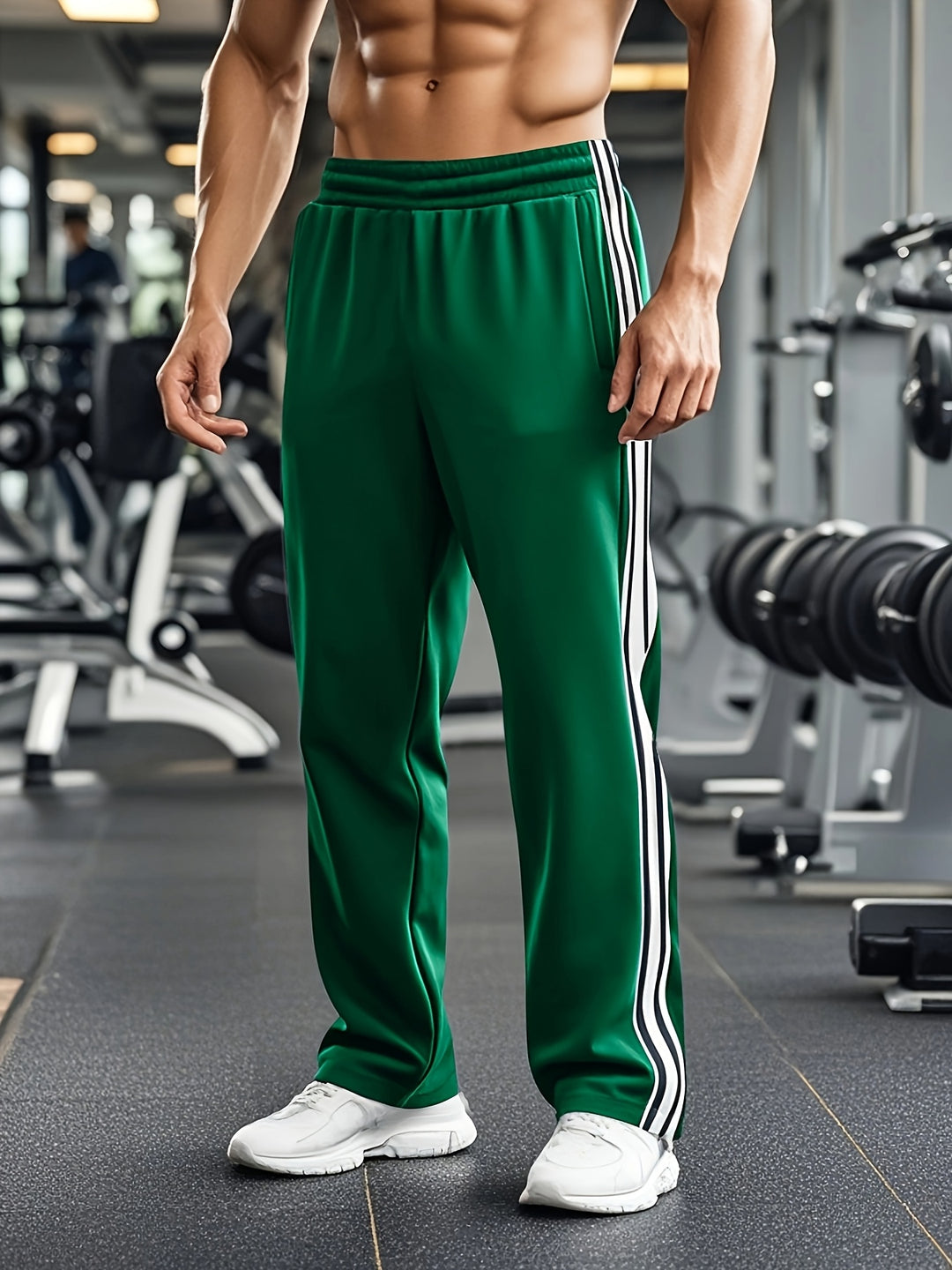 LUŹNE MĘSKIE SPODNIE SPORTOWE