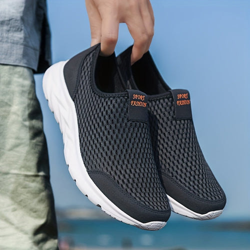 MĘSKIE SNEAKERSY Z PRZEWIEWNEJ SIATECZKI