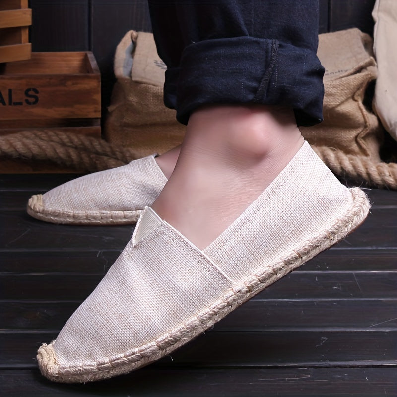 BREATHABLE ESPADRILLES FOR MEN