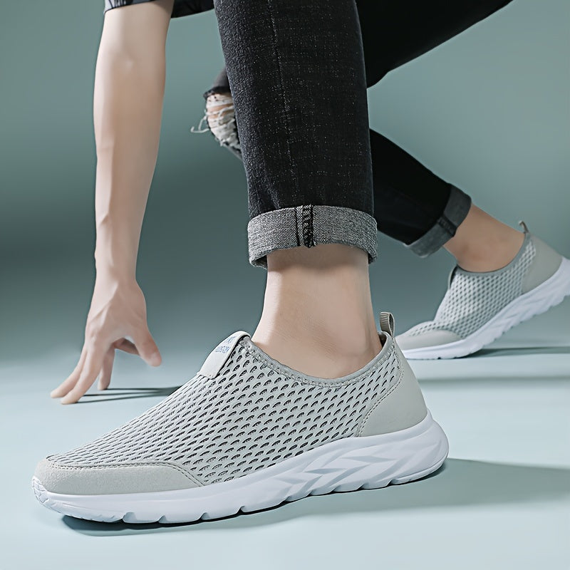MĘSKIE SNEAKERSY Z PRZEWIEWNEJ SIATECZKI
