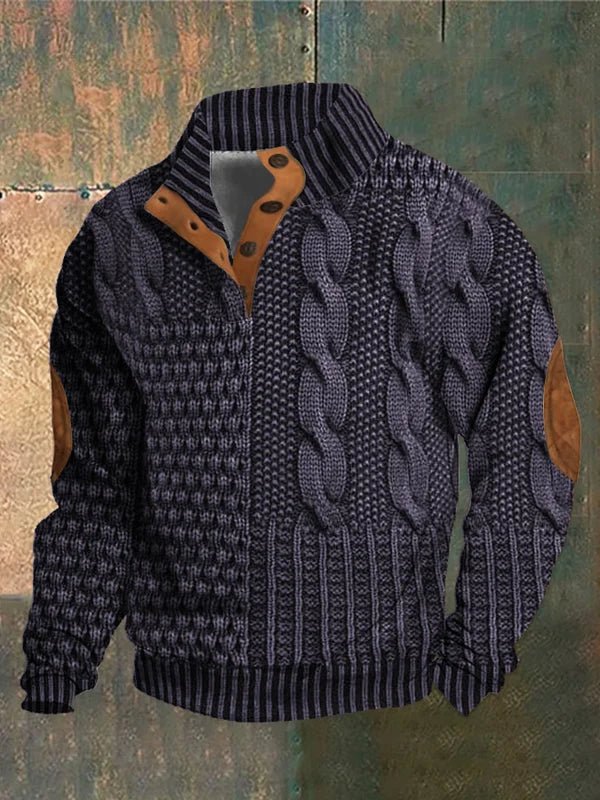 CIEPŁY I ELEGANCKI SWETER MĘSKI