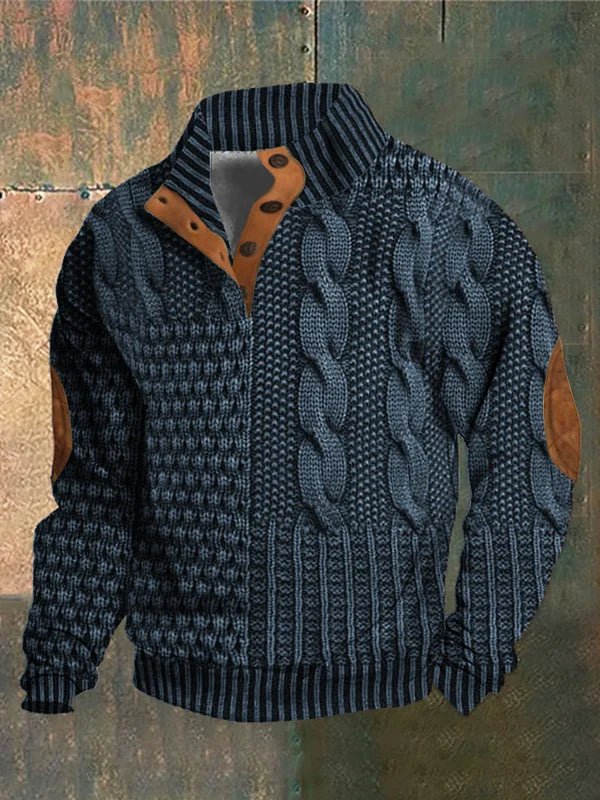 CIEPŁY I ELEGANCKI SWETER MĘSKI