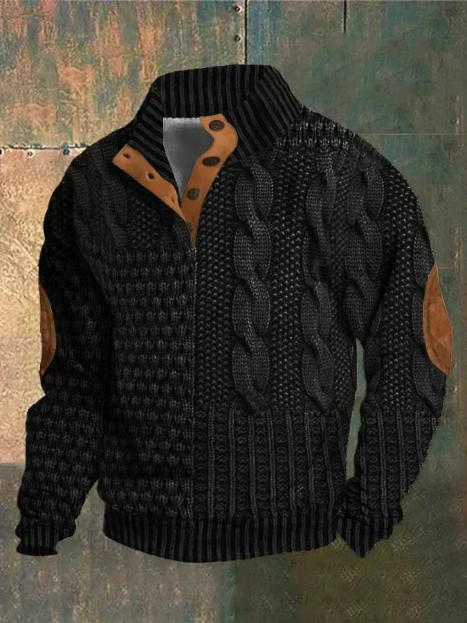 CIEPŁY I ELEGANCKI SWETER MĘSKI