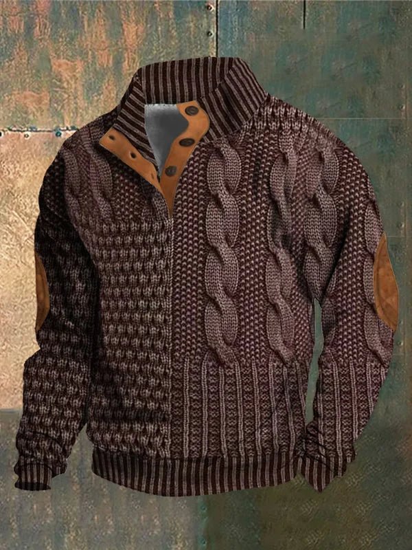 CIEPŁY I ELEGANCKI SWETER MĘSKI