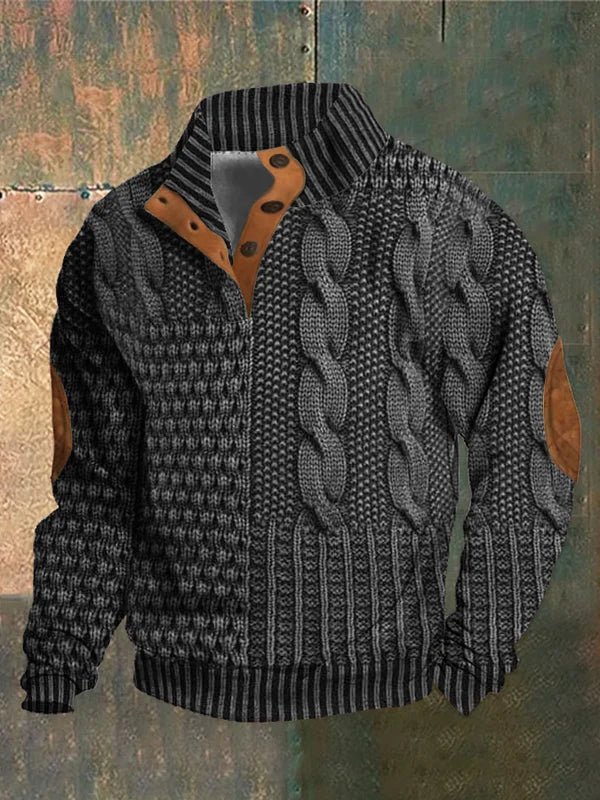 CIEPŁY I ELEGANCKI SWETER MĘSKI