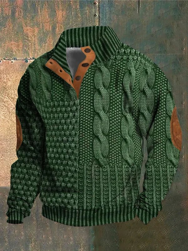 CIEPŁY I ELEGANCKI SWETER MĘSKI