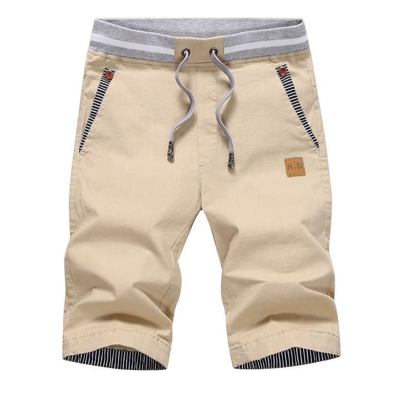SZORTY CHINO MĘSKIE ZE SZNURKIEM