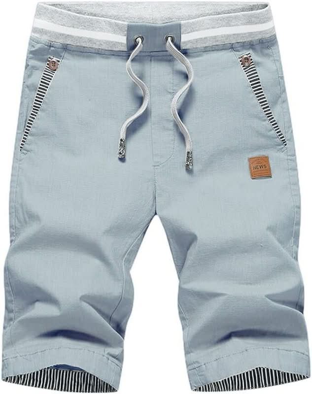 SZORTY CHINO MĘSKIE ZE SZNURKIEM