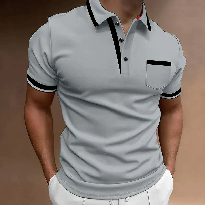 ELEGANCKA KOSZULKA POLO MĘSKA