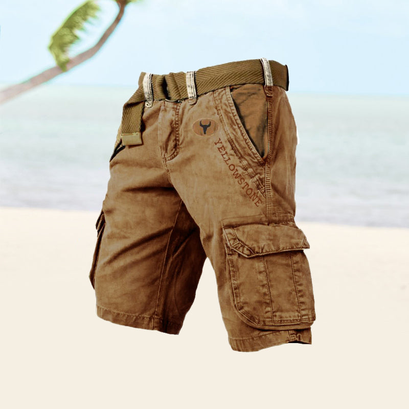 SZORTY CARGO MĘSKIE SLIM
