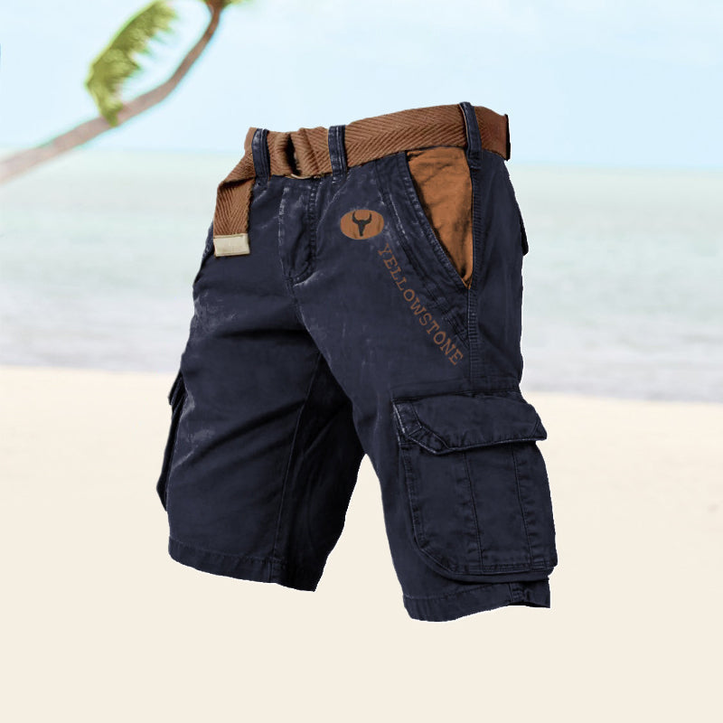 SZORTY CARGO MĘSKIE SLIM