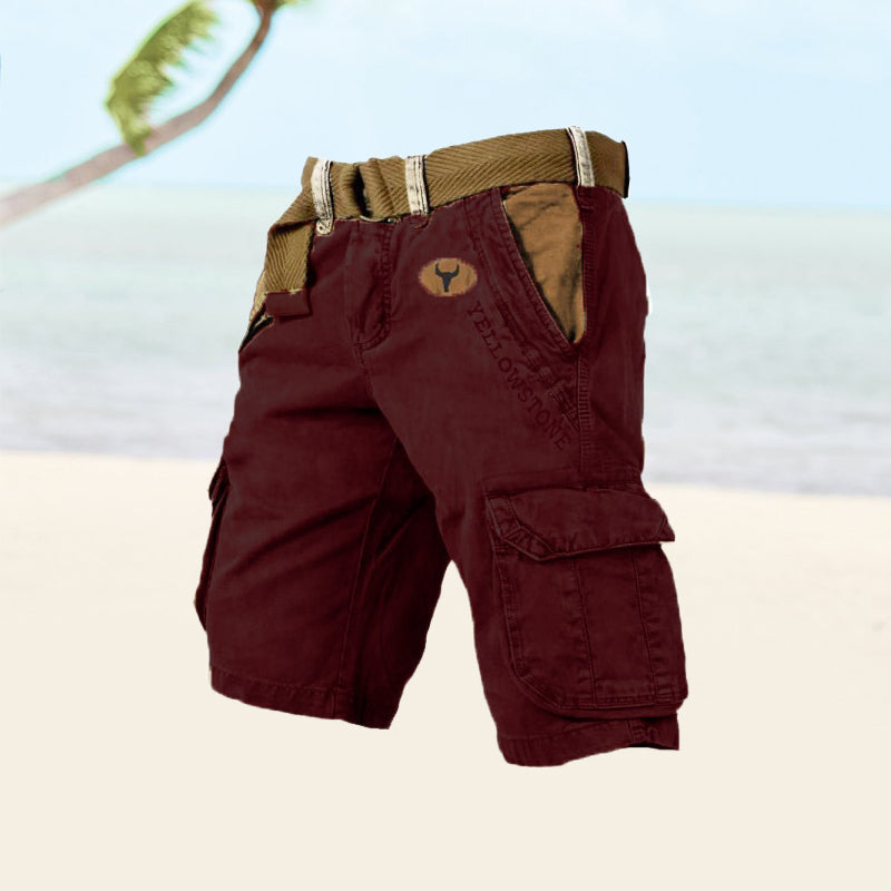 SZORTY CARGO MĘSKIE SLIM