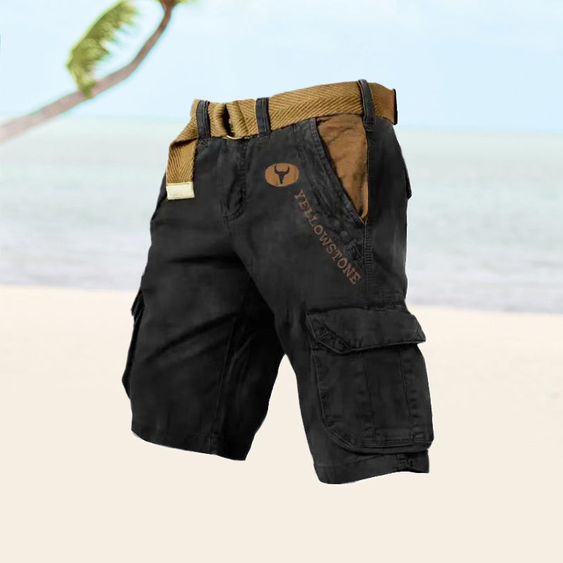 SZORTY CARGO MĘSKIE SLIM