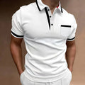 ELEGANCKA KOSZULKA POLO MĘSKA