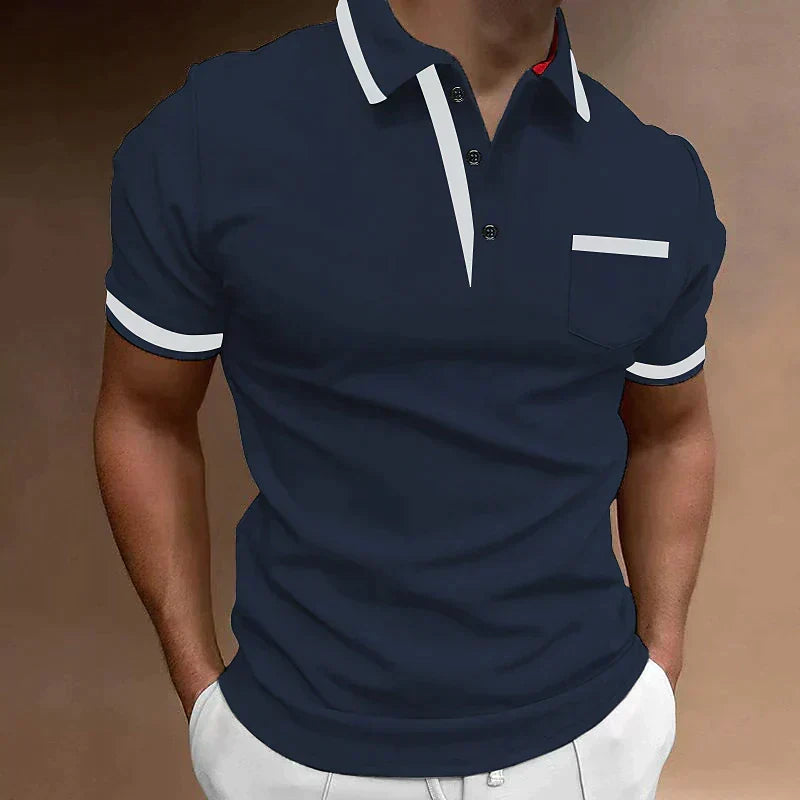ELEGANCKA KOSZULKA POLO MĘSKA