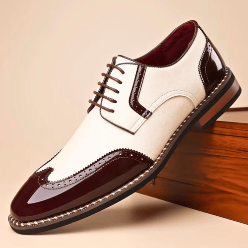 BUTY DWUKOLOROWE MĘSKIE