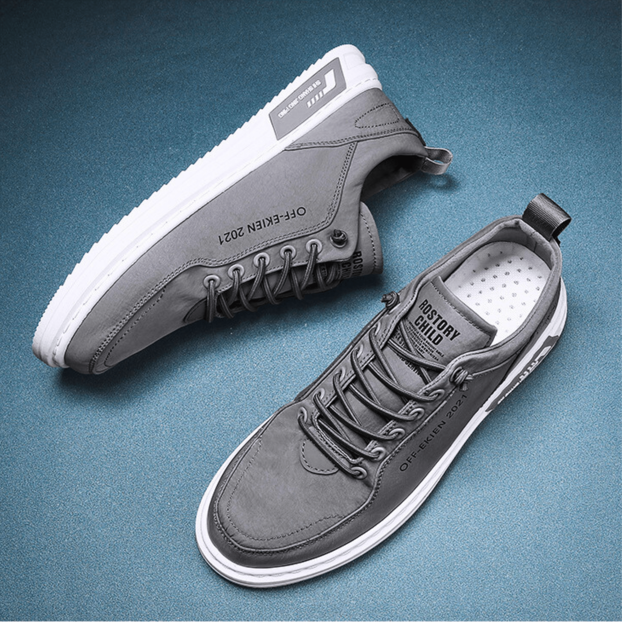 BUTY SPORTOWE MĘSKIE O STRUKTURALNYM WZORZE