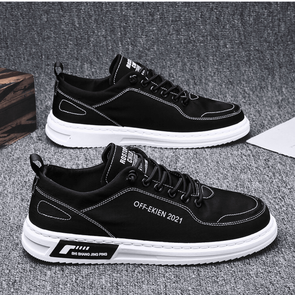 BUTY SPORTOWE MĘSKIE O STRUKTURALNYM WZORZE