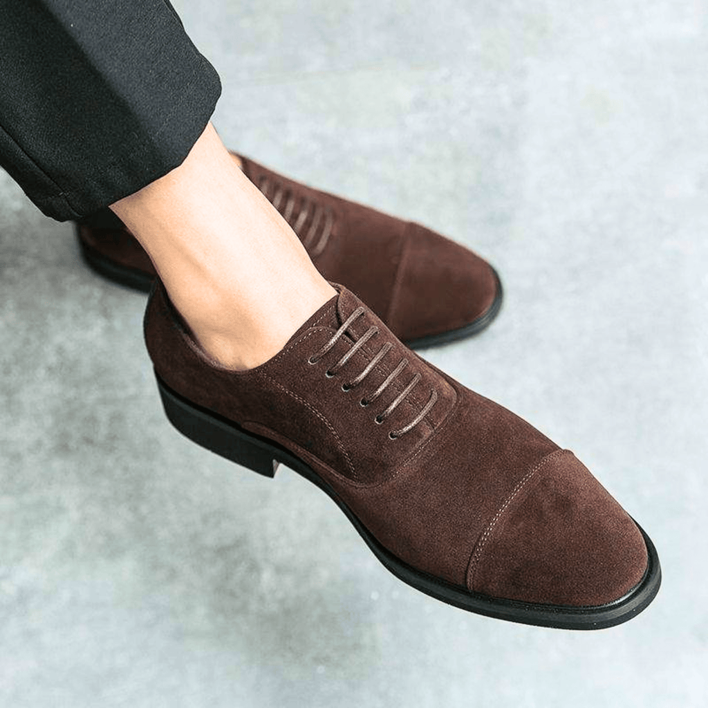 BUTY ZAMSZOWE MĘSKIE