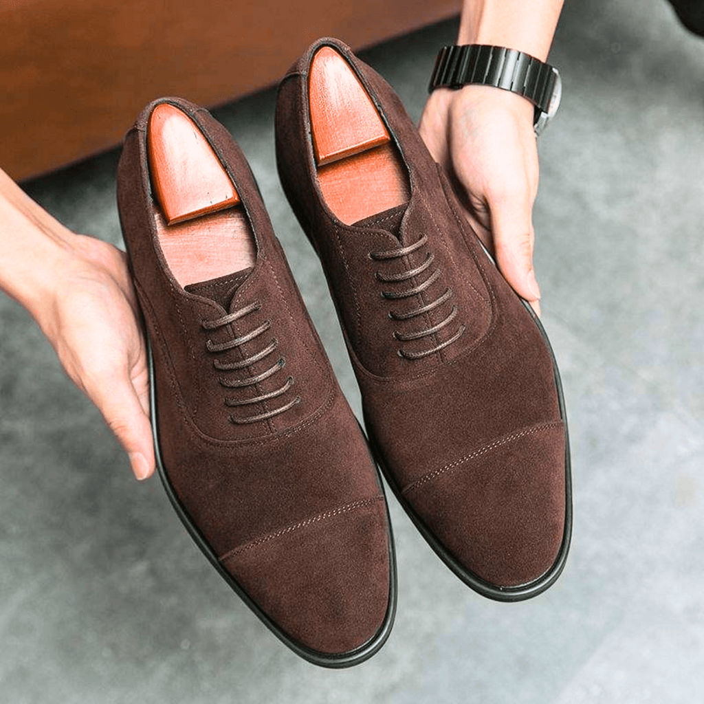 BUTY ZAMSZOWE MĘSKIE